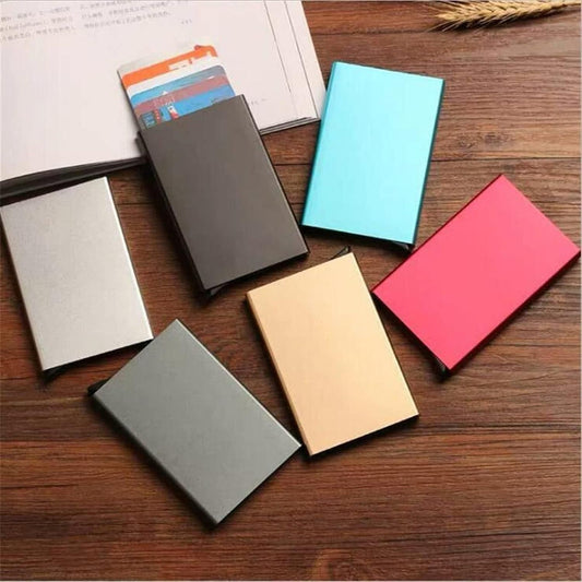 Men's RFID Protected Smart Pop Up Wallet 8 Card Slots