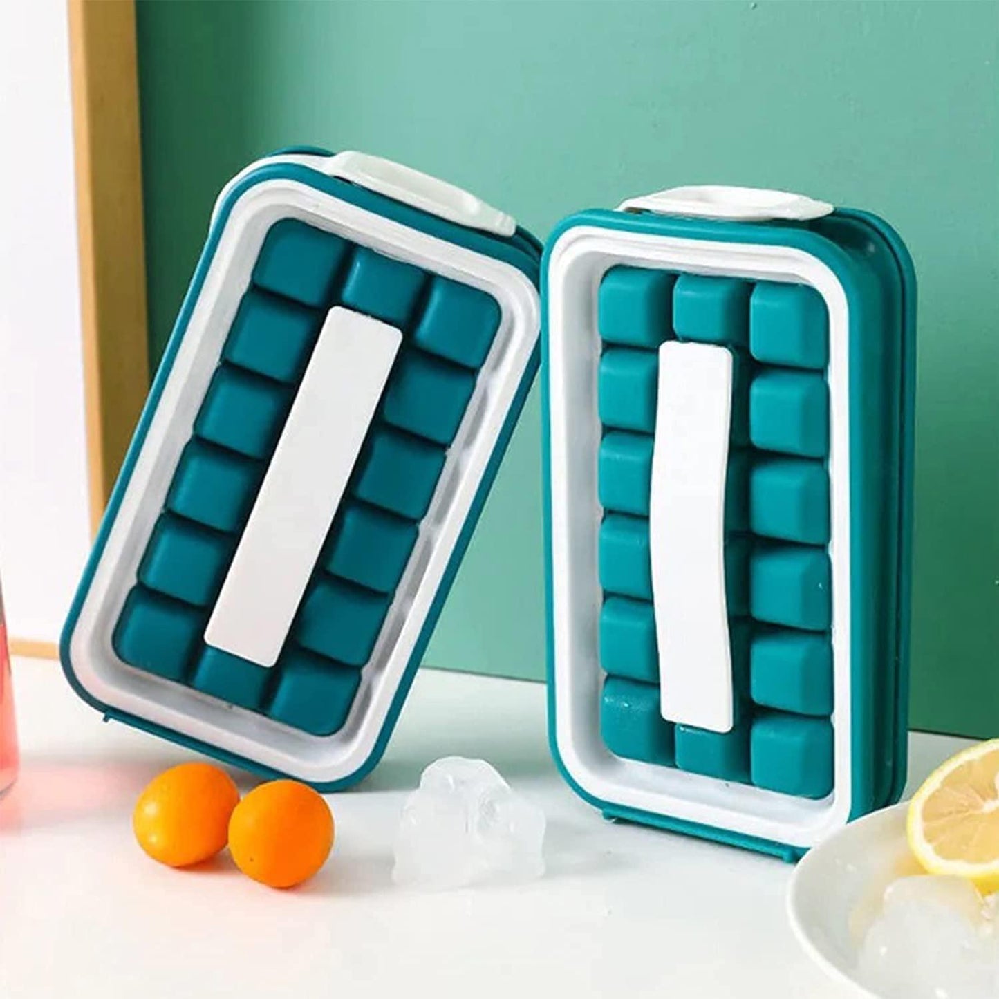 Folding Curling Ice Tray Molds Bar Maker Bag